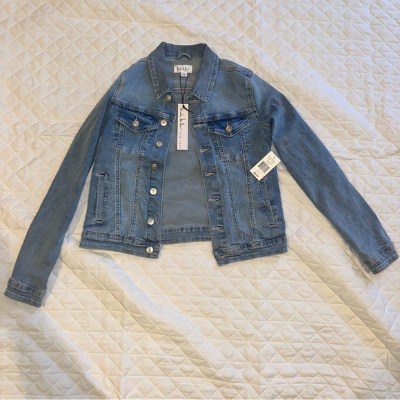 Nicole Miller denim jacket size small NWT - Picture 2 of 8